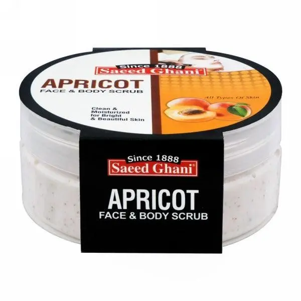 Saeed Ghani Apricot Face & Body Scrub 180G 