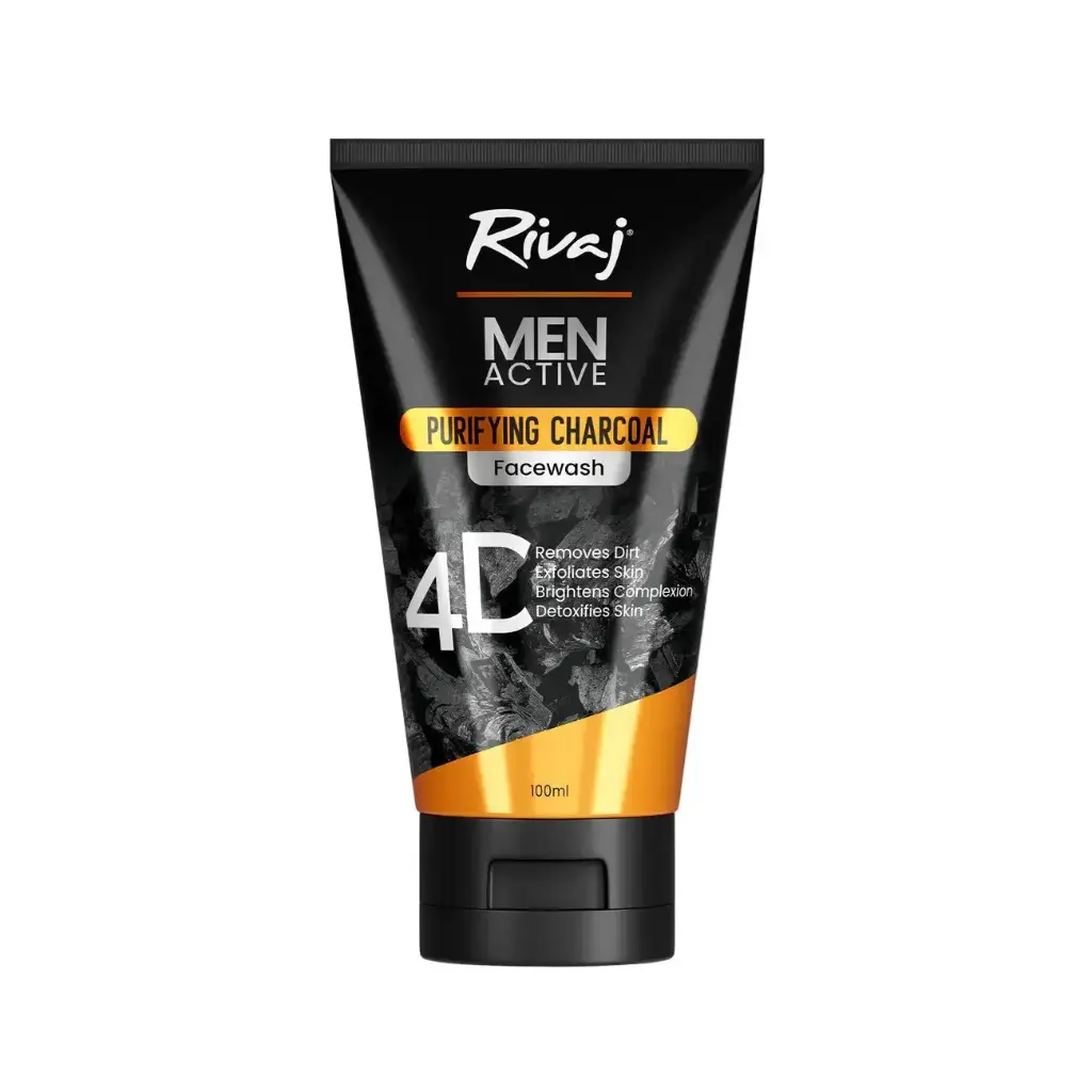 Rivaj Men Active Charcol Face Wash 100ml