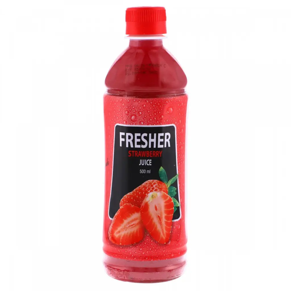 Fresher Strawberry Fruit Drink 500ML