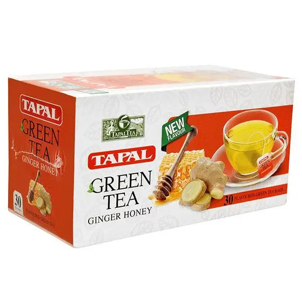 Tapal Green Tea Ginger Honey 30 Bags