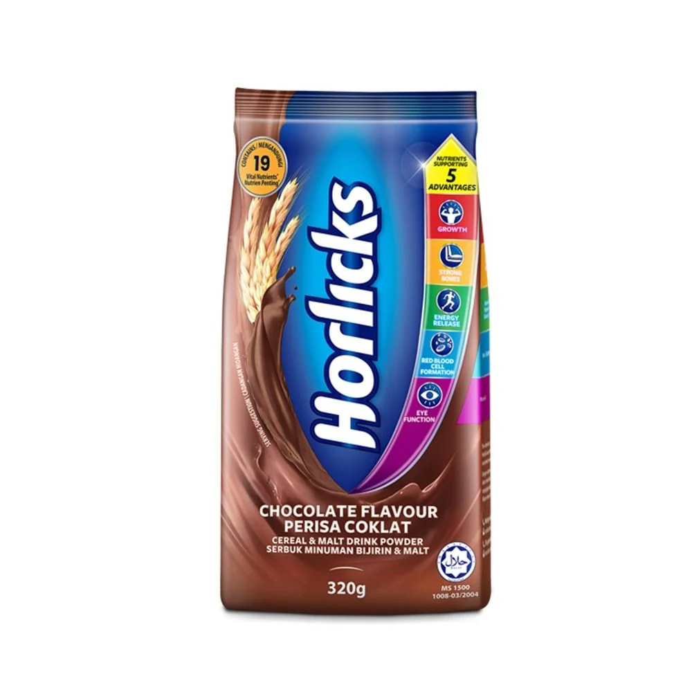Horlicks Chocolate Pouch 320G