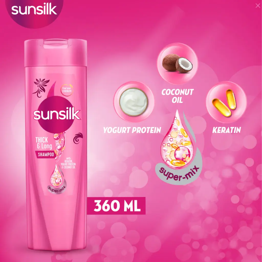 Sunsilk Thick & Long 360ML
