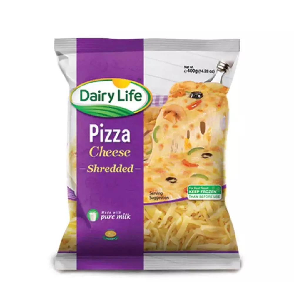 Dairy Life Pizza Cheese Shredded 400G
