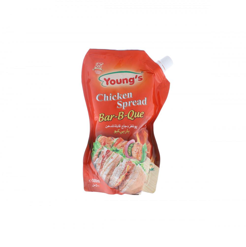 Youngs BBQ Chicken Spread 500ML