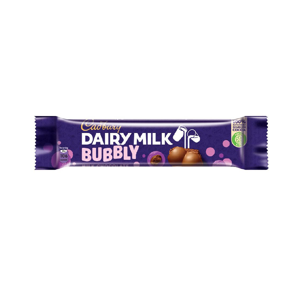 Cadbury Dairy Bubbly 13.5G