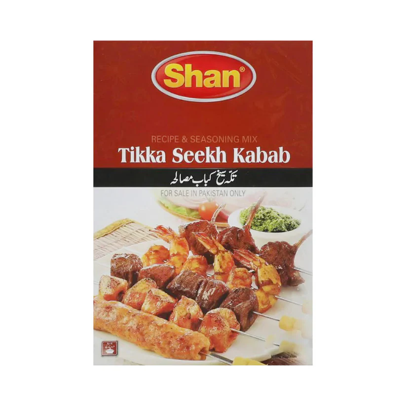 Shan Tikka Seekh Kebab