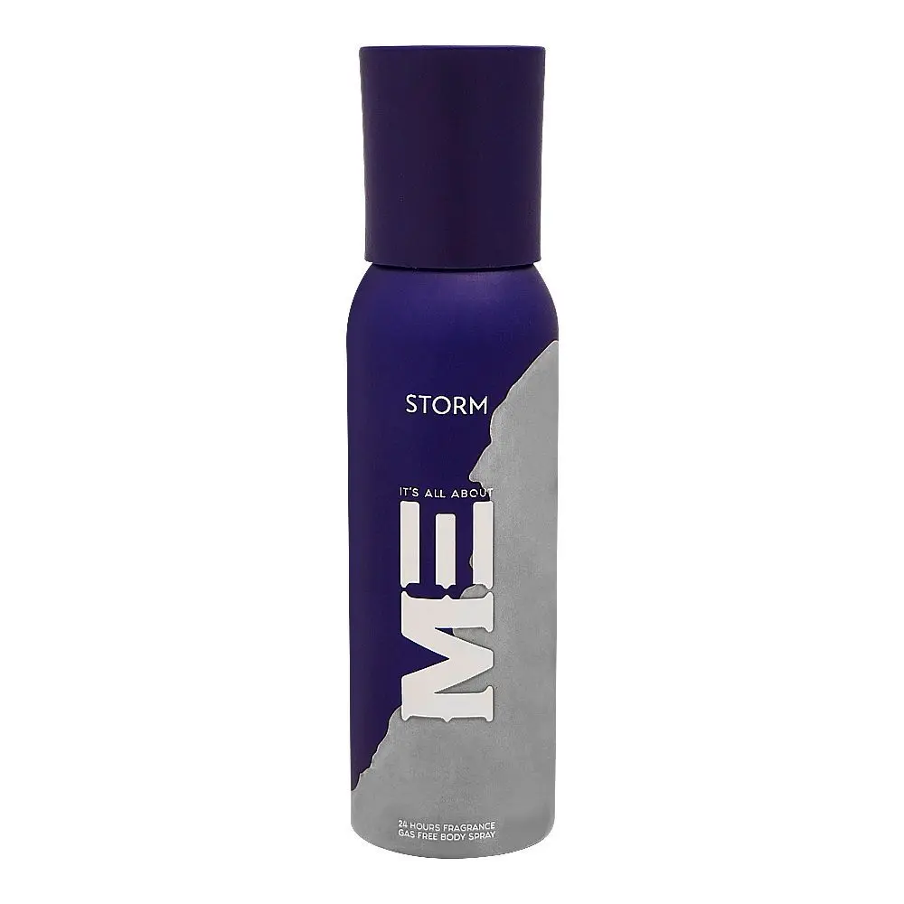 Me Storm Gas Free Spray For Men 120Ml