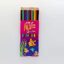 Goldfish Flupa Junior Club Color Pencil 12 Pack