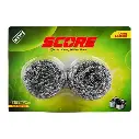 Score Stainless Steel Spiral Twin Pack