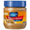 American Garden Crunchy Peanut Butter 340G